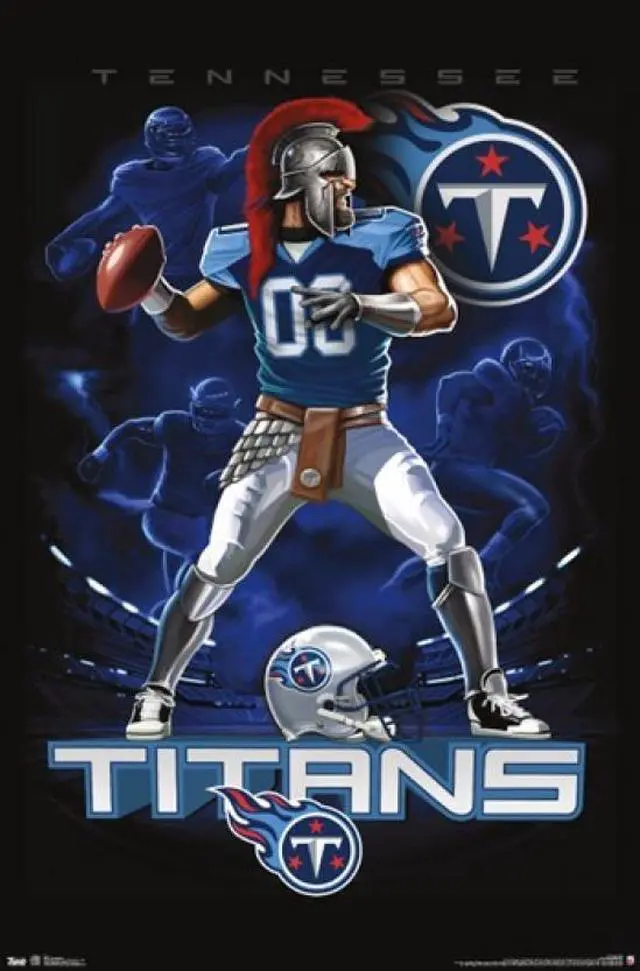 Main image of Titans Quarterback 12 Poster Print (24 x 36)