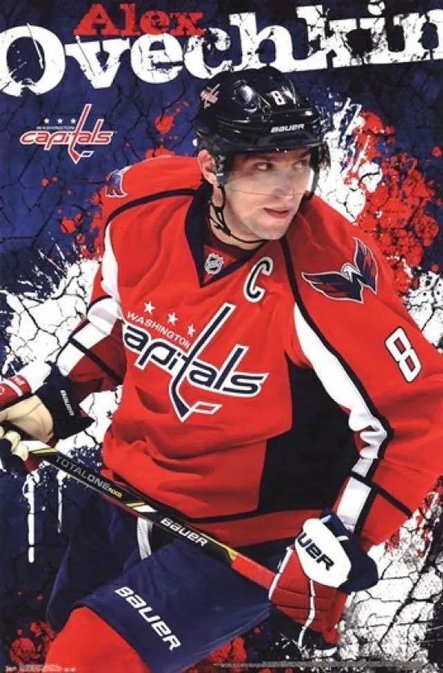 Main image of Washington Capitals - A Ovechkin 13 Poster Print (22 x 34)