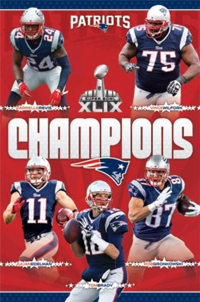 Main image of Super Bowl Xlix - Champions Poster Print (24 x 36)