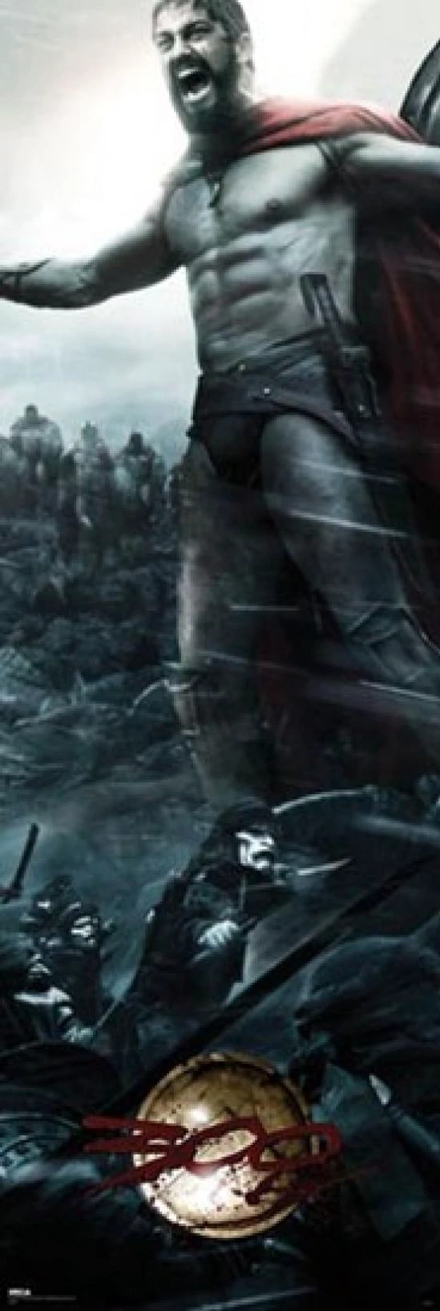 Main image of 300 - Leonidas Montage Poster Print (21 x 62)
