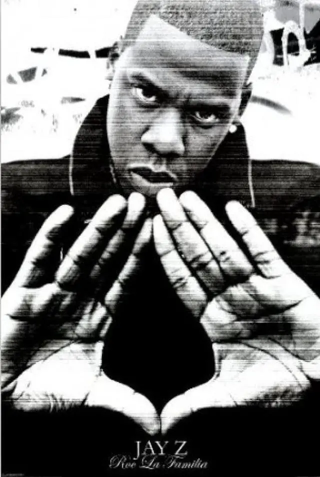 Main image of Jay Z Hands Poster Print (24 x 36)