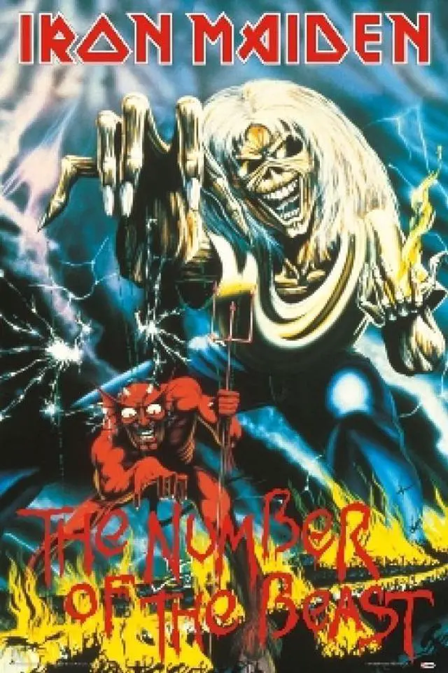 Main image of Iron Maiden - The Number Of The Beast Poster Print (24 X 36)