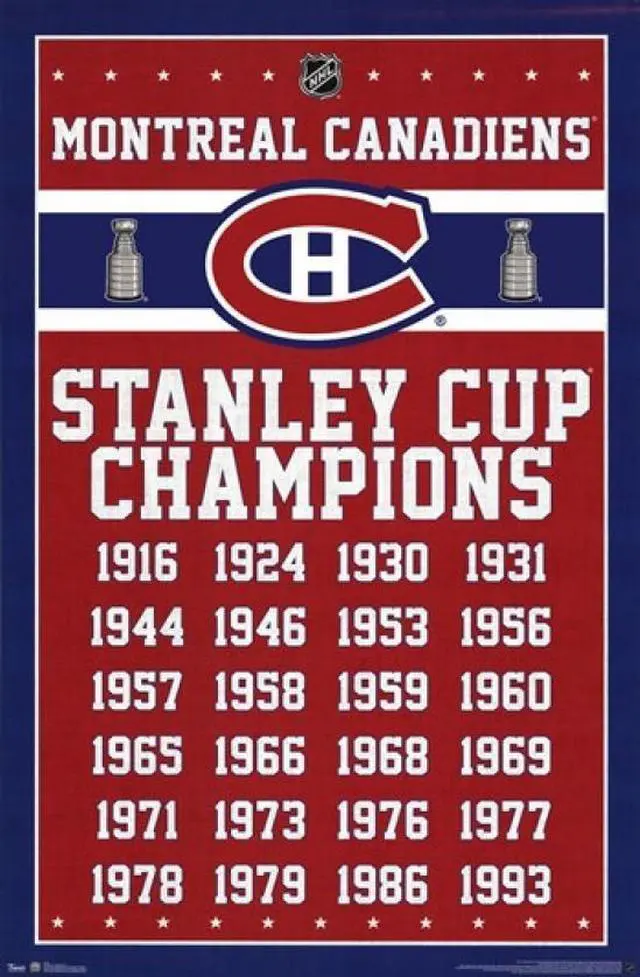 Main image of Montreal Canadiens - Champions 2013 Poster Print (22 x 34)