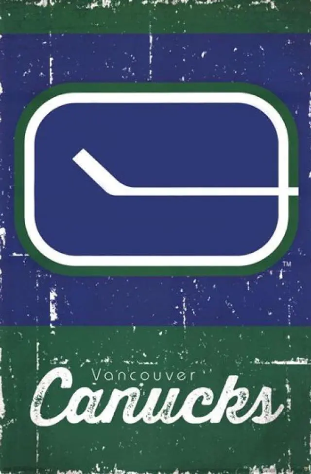 Main image of Vancouver Canucks - Retro Logo 13 Poster Print (22 x 34)