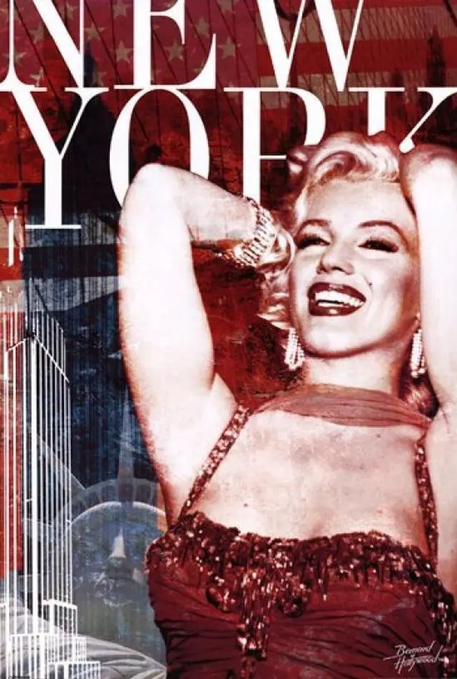 Main image of Marilyn Monroe - New York Poster Print (22 x 34)