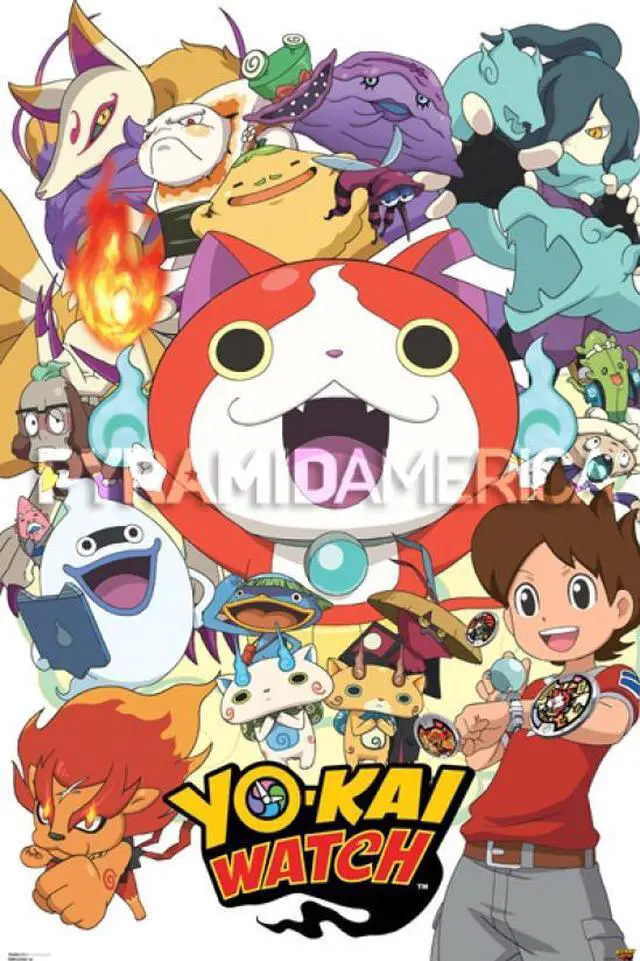 Main image of Yo-Kai Watch - Cast Poster Print (24 X 36)