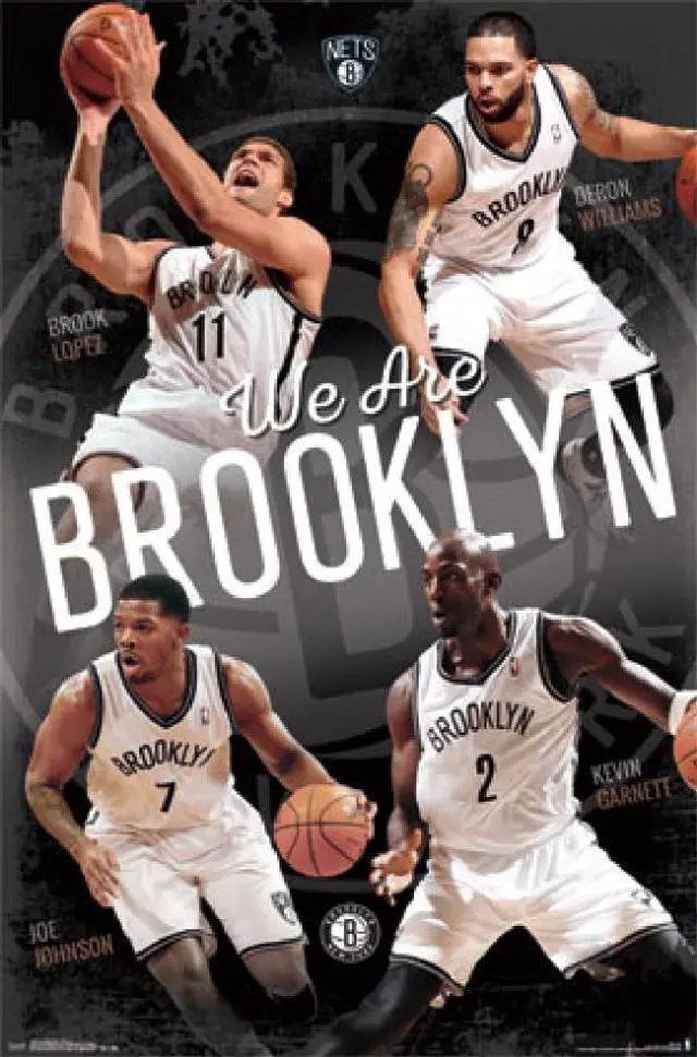 Main image of Brooklyn Nets - Team 2014 Poster Print (22 x 34)