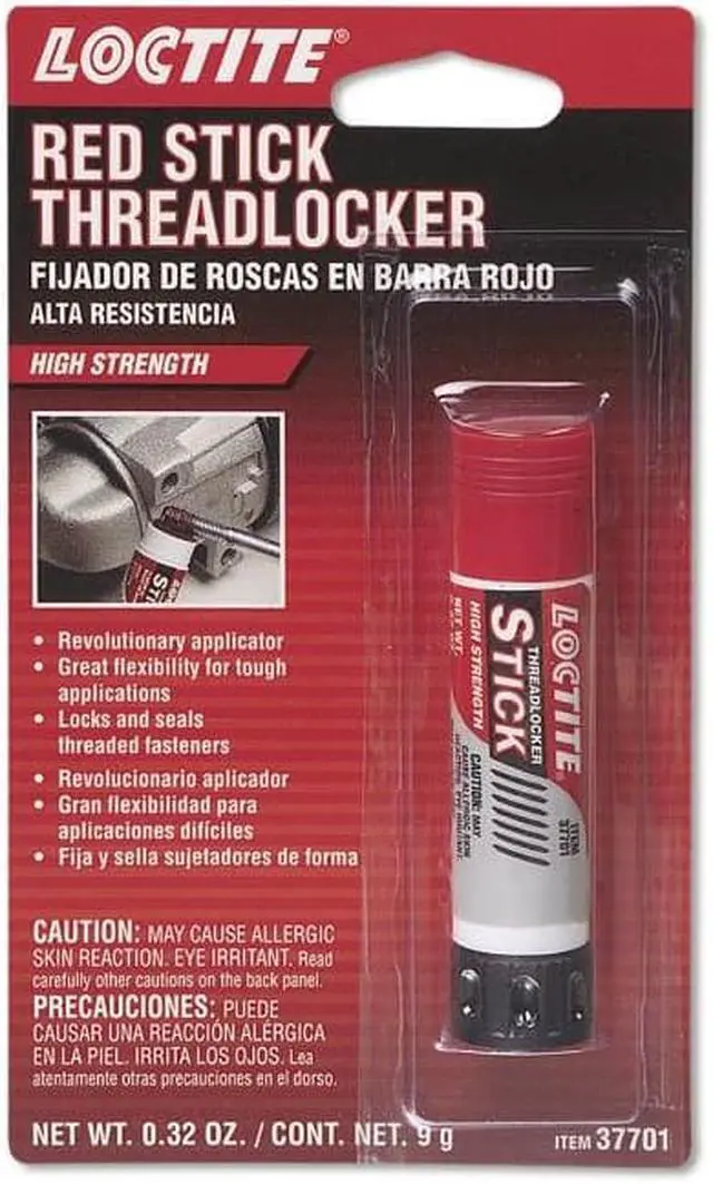 Alt view image 4 of 6 - Loctite 37701 Red Threadlocker Stick - High