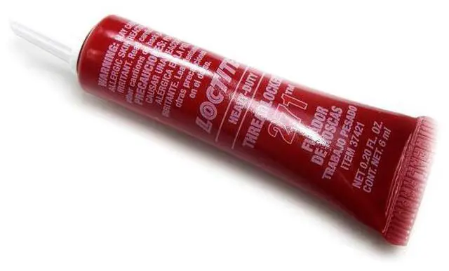 Alt view image 4 of 6 - LOCTITE 37421 271 Red Heavy Duty Threadlocker - 6 ml Tube