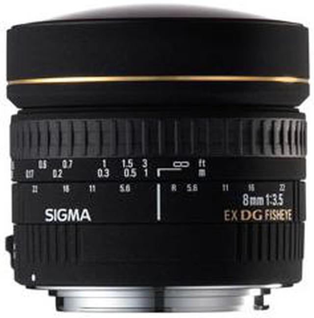 Alt view image 2 of 2 - SIGMA 8mm F3.5 EX DG Circular Fisheye Lens - For Canon