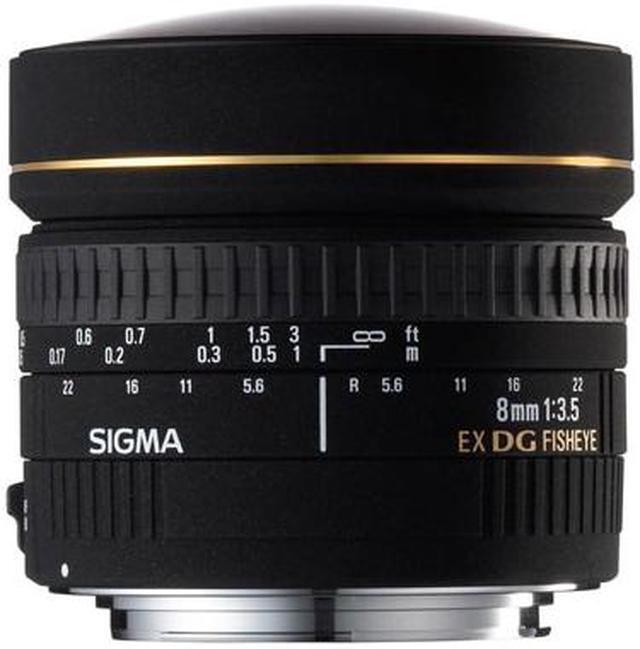 Main image of SIGMA 8mm F3.5 EX DG Circular Fisheye Lens - For Canon
