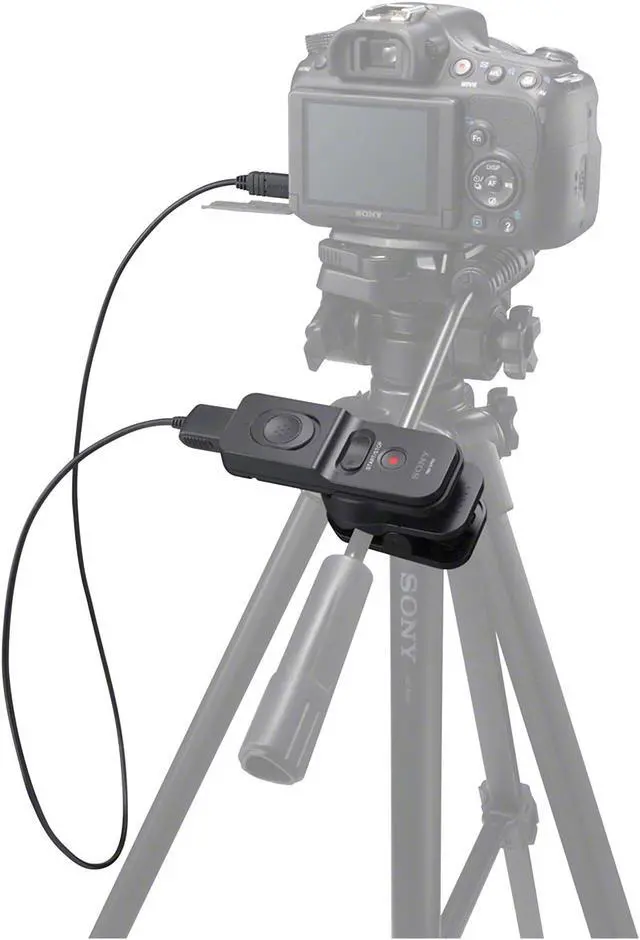 Alt view image 3 of 20 - Sony RM-VPR1 Remote Control with Multi-terminal Cable for Select Sony Cameras