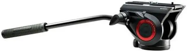 Alt view image 2 of 12 - Manfrotto MVH500AH Head with 755CX3 Legs and Bag