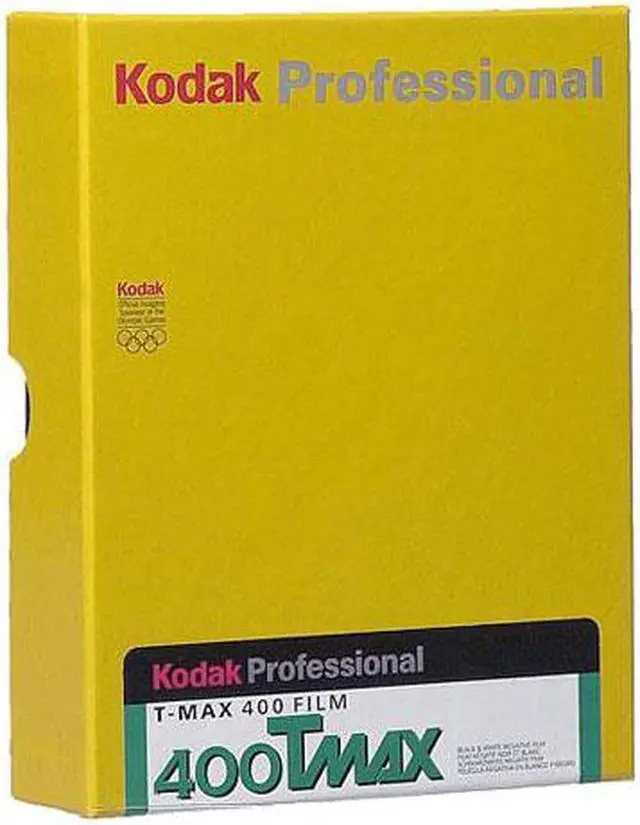 Main image of Kodak TMY T-Max 400 B&W Negative Film - 4x5 (50shts) (USA)