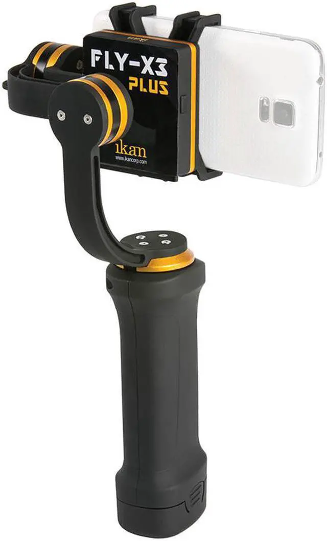 Alt view image 5 of 18 - iKan FLY-X3-Plus 3-Axis Smartphone Gimbal Stabilizer #FLY-X3-PLUS