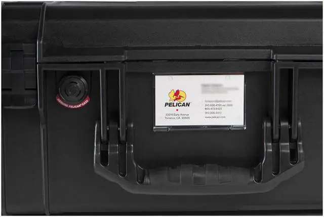 Alt view image 5 of 17 - Pelican 1605 Air Case with Foam, Black #016050-0000-110