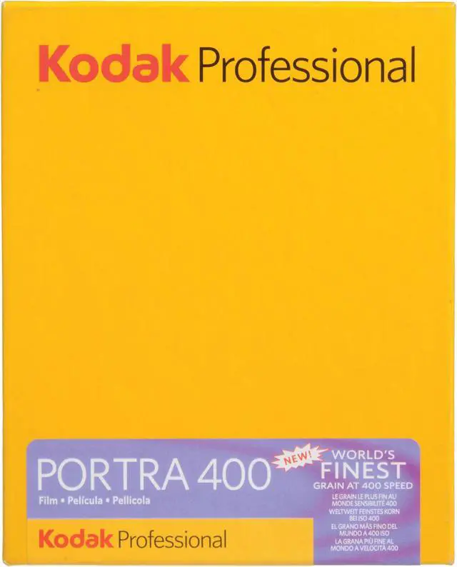 Main image of Kodak 4 x 5" Portra 400 Color Film (10 Sheets)