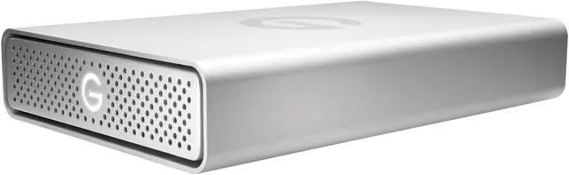 Alt view image 3 of 18 - G-Technology G-DRIVE USB 6TB USB 3.0 Desktop External Hard Drive 0G03674 Silver