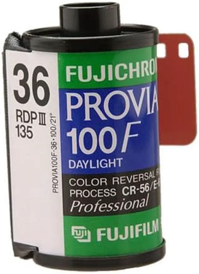 Main image of Fujifilm RDP III Provia 100F 135-36 Color Slide Film - Single Roll
