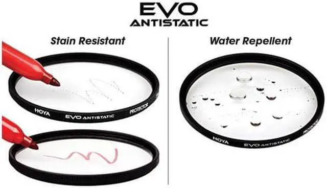 Alt view image 3 of 18 - Hoya 67mm EVO Antistatic UV(0) Filter