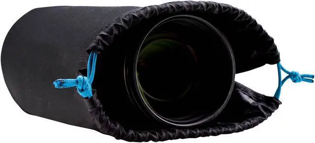 Alt view image 2 of 7 - Tenba Soft Neoprene Lens Pouch (Black, 9 x 4.8 In.)