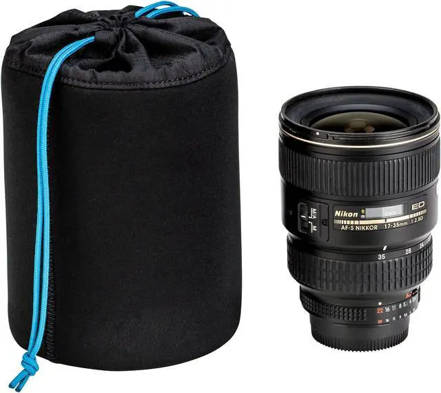 Alt view image 3 of 13 - Tenba Soft Neoprene Lens Pouch (Black, 6 x 4.5 In.)