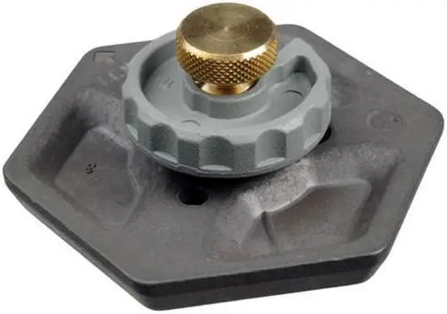 Alt view image 2 of 8 - Manfrotto 030-38 Hexagonal Quick Release Plate with 3/8in. Screw