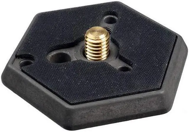 Main image of Manfrotto 030-38 Hexagonal Quick Release Plate with 3/8in. Screw