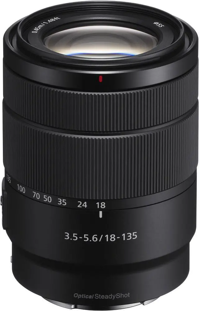 Sony 18-135mm F3.5-6.3 OSS E-Mount Lens SEL18135 - Newegg.com