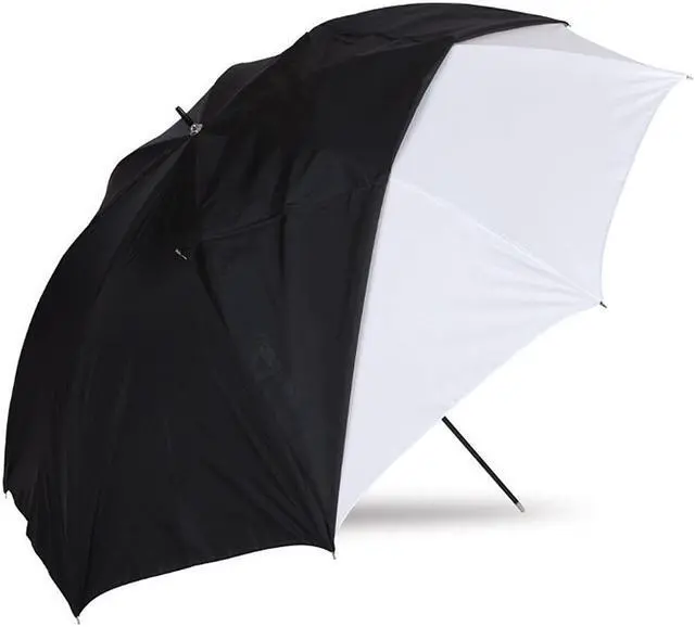 Alt view image 6 of 18 - Westcott 45" Optical White Satin with Removable Black Cover