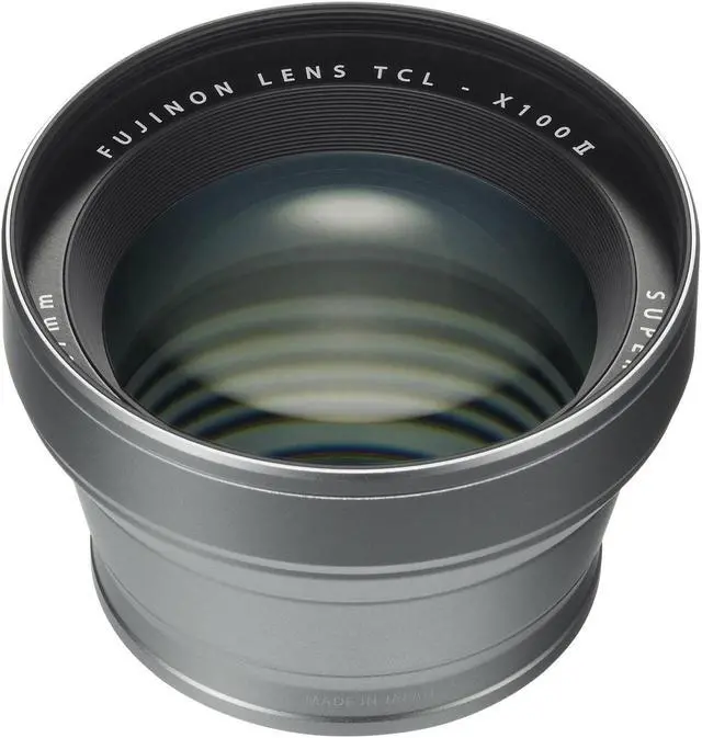 Main image of Fujifilm Fujinon Tele Conversion Lens for X100 Series Camera, Silver (TCL-X100 S II)