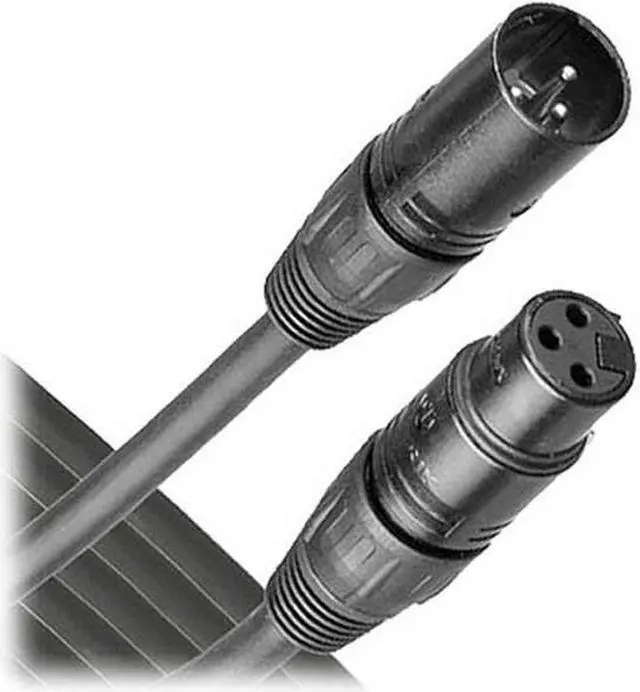 Main image of Audio-Technica 3-pin XLR Male to 3-pin XLR Female Balanced Cable 6 ft