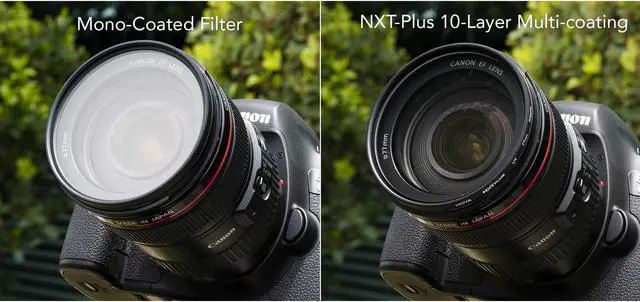Alt view image 9 of 19 - Hoya NXT Plus 55mm 10-Layer HMC Multi-Coated UV Lens Filter #A-NXTPL55UV