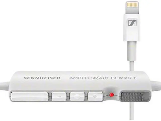 Alt view image 15 of 19 - Sennheiser AMBEO Smart In-Ear Headset with 3D Audio Recording (White)
