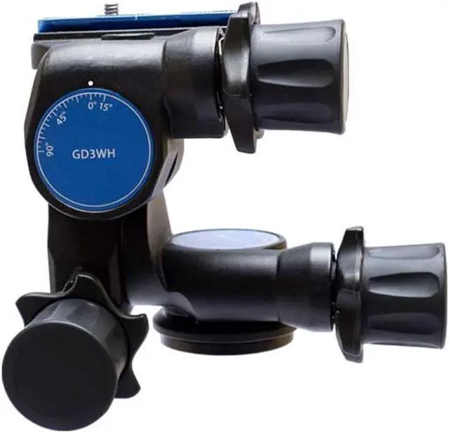 Alt view image 2 of 20 - Benro GD3WH Precision Geared Tripod Head