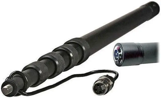 Alt view image 4 of 11 - K-Tek KE110CC 5-Section Avalon Series Boom Pole Bottom