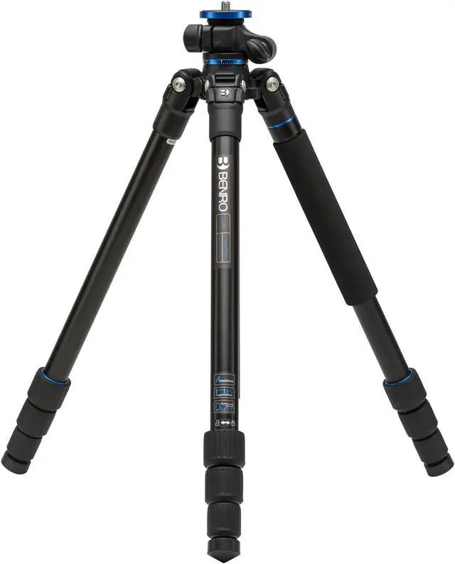Alt view image 2 of 20 - Benro FGP18A Go Plus 4-Section Aluminum  Tripod