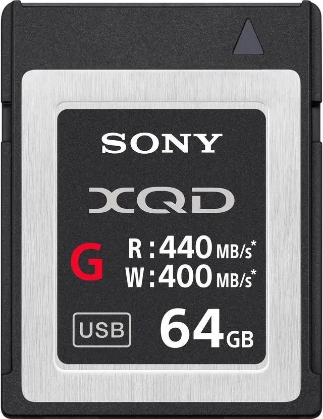 Alt view image 11 of 20 - Sony G Series 64GB XQD Memory Card, 400MB/s Write Speed, 440MB/s Read Speed