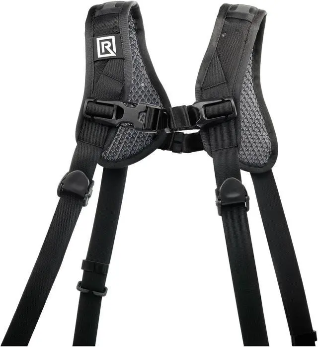 Alt view image 2 of 20 - BlackRapid 361004 Sling Camera Strap DOUBLE SLIM Breathable (Black)