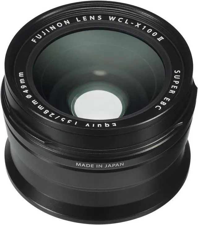 Main image of Fujifilm Fujinon Wide Conversion Lens for X100 Series Camera, Black (WCL-X100 B II)