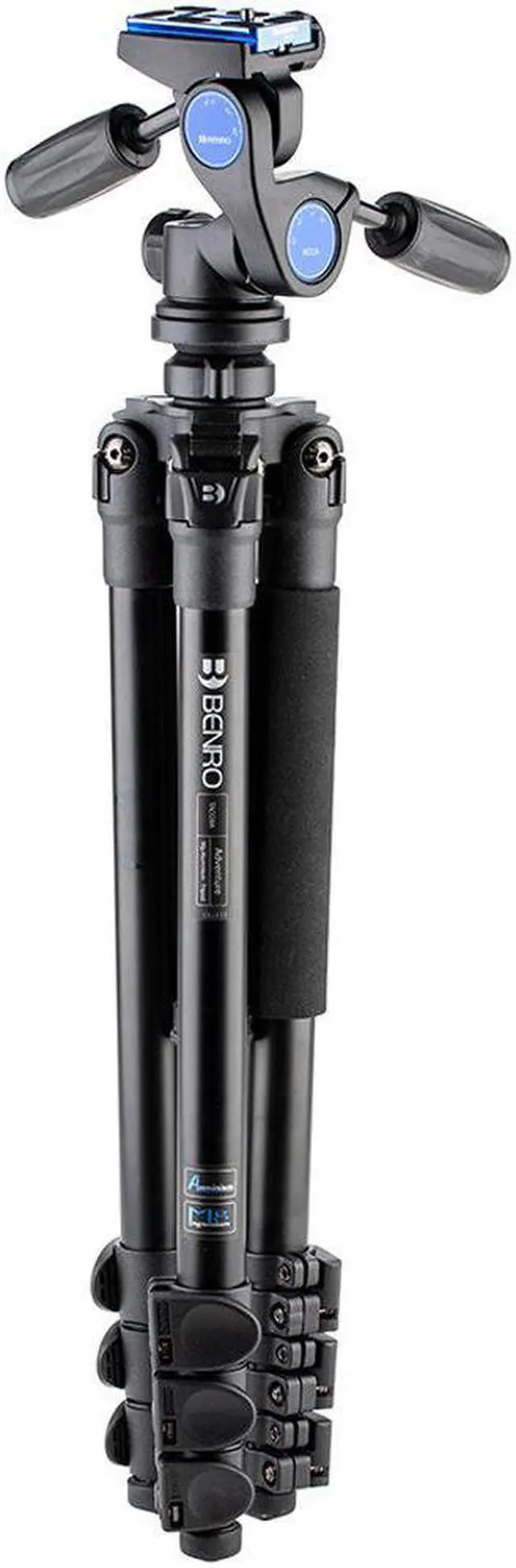 Alt view image 3 of 12 - Benro TAD28AHD2A Series 2 Adventure Aluminum Tripod with HD2A 3-Way Panhead
