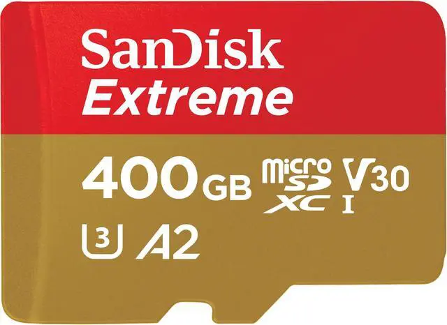 Alt view image 8 of 13 - SanDisk - SDSQXA1-400G-AN6MA - SanDisk Extreme 400 GB Class 10/UHS-I (U3) microSDXC - 160 MB/s Read - 90 MB/s Write -