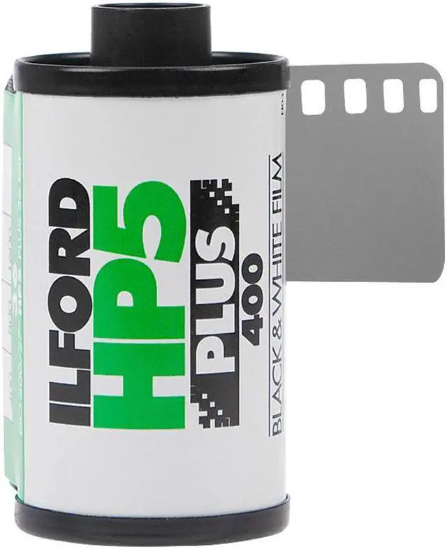 Main image of Ilford HP5 Plus 400 B&W Negative Film, 135mm, 24 Exposures, Single Roll
