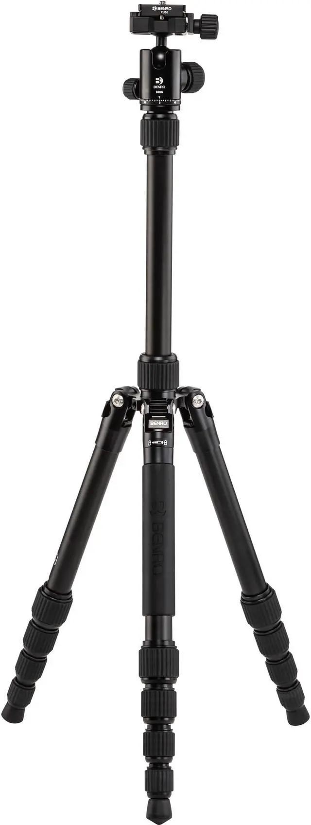 Alt view image 7 of 12 - Benro Tripster Travel Aluminum Tripod/Monopod, 0 Series, Black #FTR09AB00GBLK