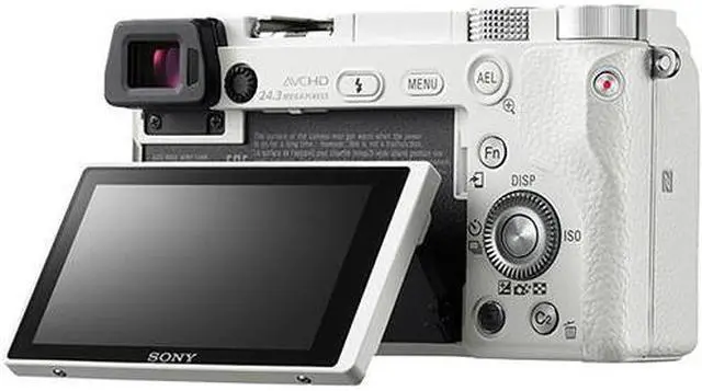 Alt view image 19 of 20 - Sony Alpha a6000 Mirrorless Digital Camera with 16-50mm E-Mount Lens, White