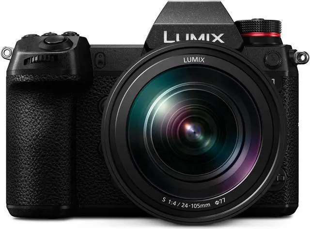 Alt view image 10 of 20 - Panasonic LUMIX S1 Mirrorless Camera with LUMIX S 24-105mm f/4 O.I.S Lens