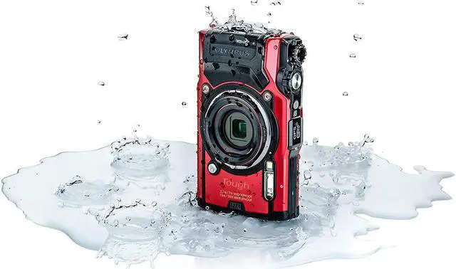 Alt view image 3 of 18 - Olympus Tough TG-6 Waterproof Camera, Red