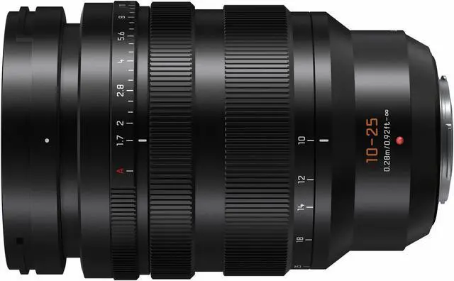 Alt view image 2 of 20 - Panasonic Leica DG Vario-Summilux 10-25mm f/1.7 ASPH Zoom Camera Lens - Micro Fo