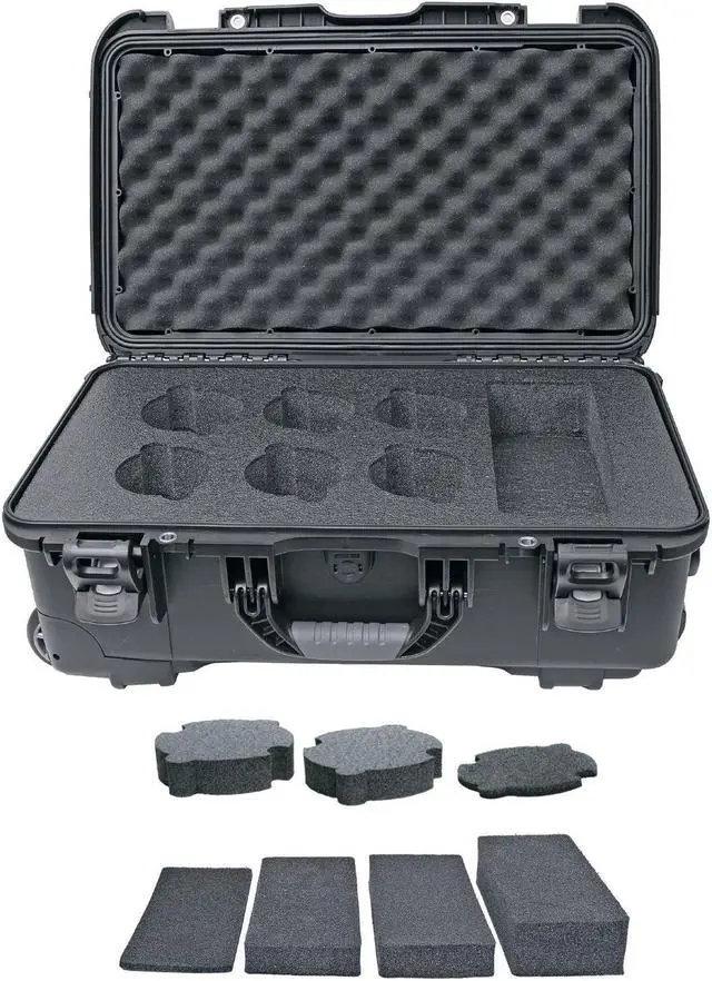 Alt view image 5 of 10 - Rokinon 6 Lens Carry-On Case for Cine DS and Cine Lenses #RKCASE-CO