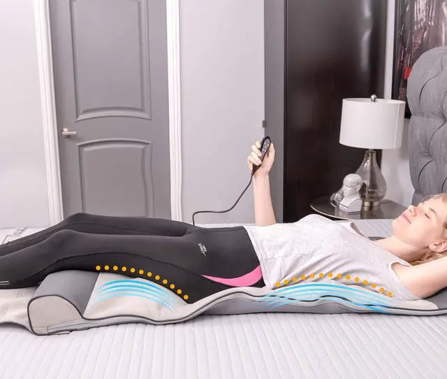 Alt view image 3 of 6 - Carepeutic Motorized Yoga-Dynamic Air Compression Massage Mat